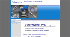 Desktop Screenshot of prohydroinc.com